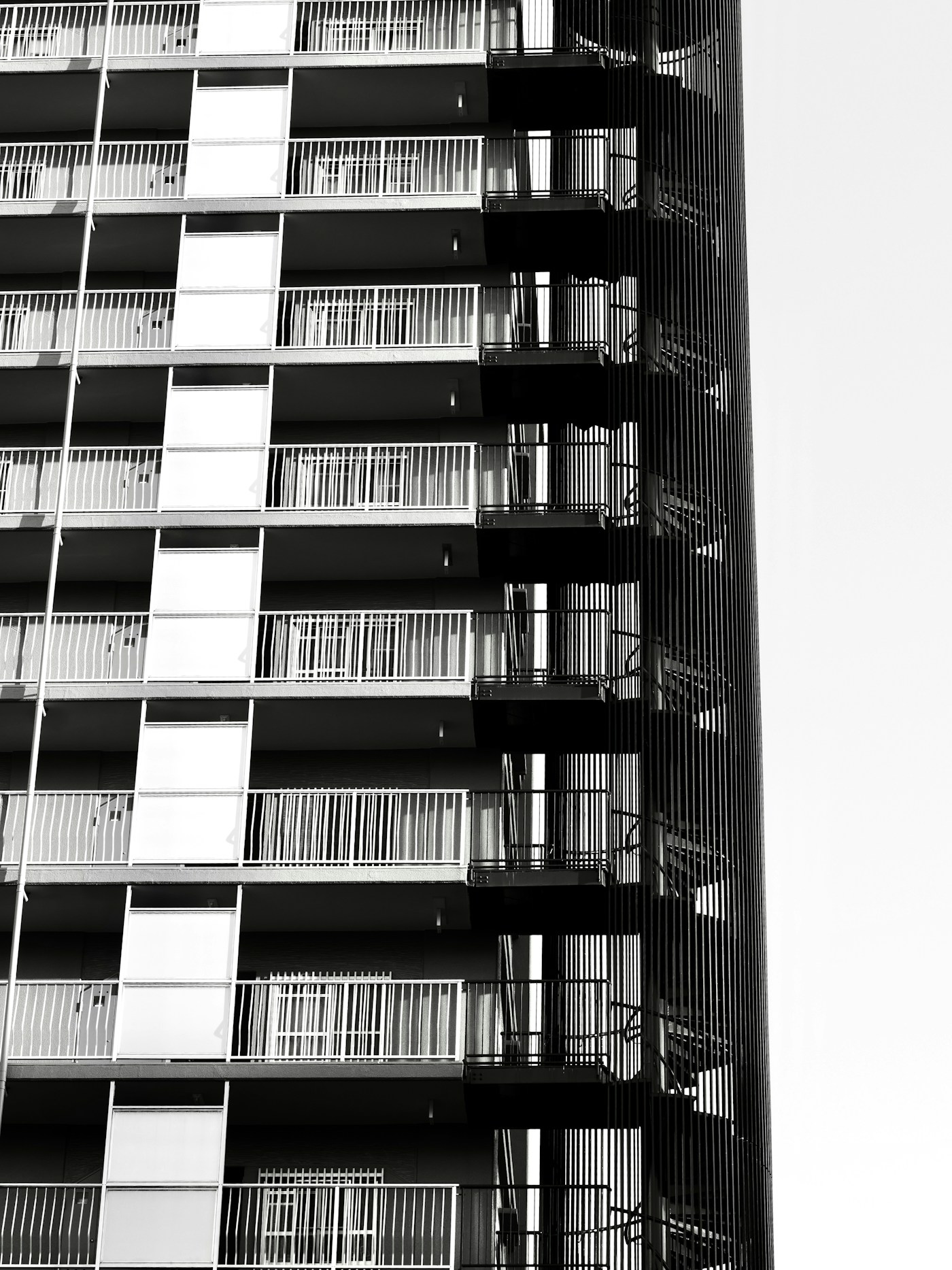 A modern residential development exterior